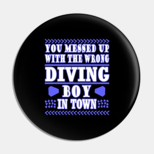 Diving Gas Mask Sea Scuba Coral Gift Pin