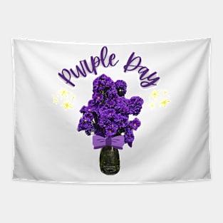 Purple Day Tapestry