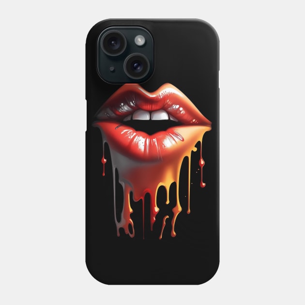 Sweet lovely Lips | Hot Kiss | Juicy Red Lips Girls Phone Case by STYLEEPOOL