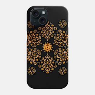 Arabian flowers mandala Phone Case