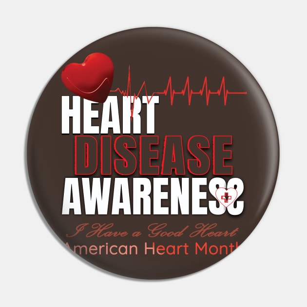 Heart disease awareness month Pin by TeeText