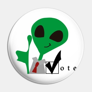 Vote for me Pin