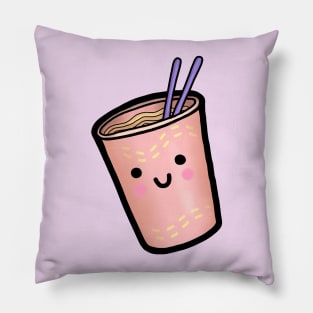 HAPPY LIL NOODLE CUP Pillow