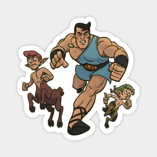 The Mighty Hercules Magnet