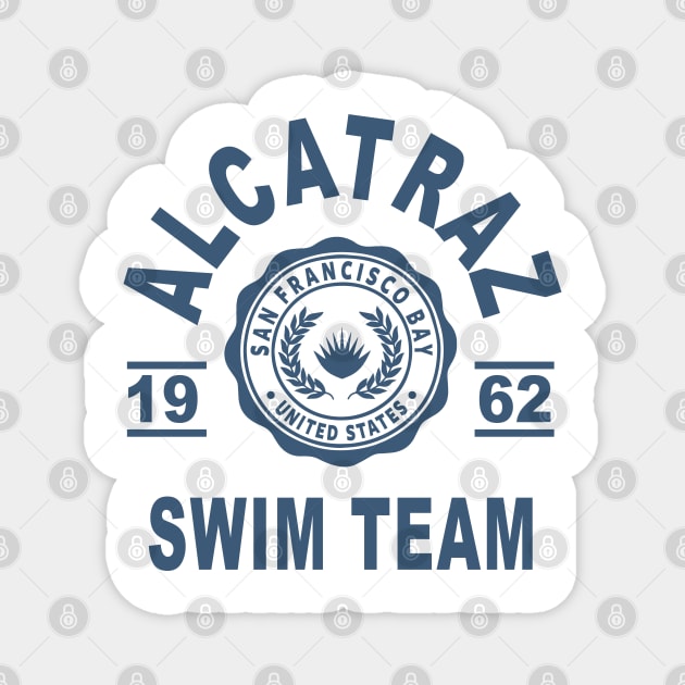 Alcatraz Swim Team Magnet by ShirtFace