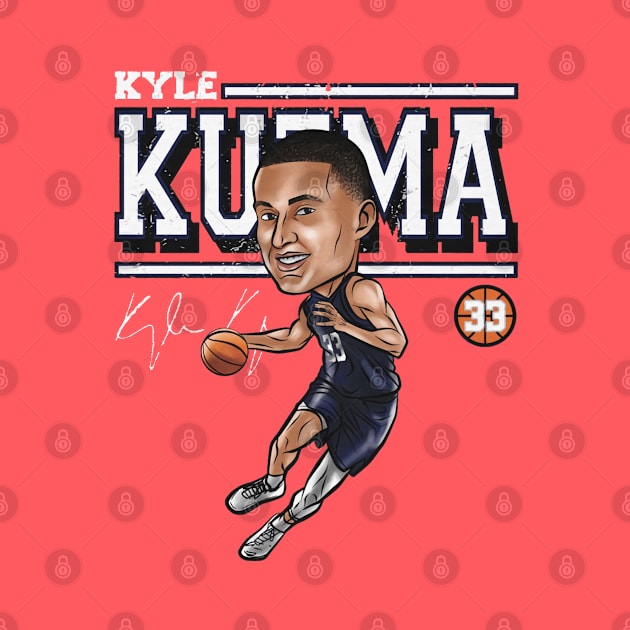 Kyle Kuzma Utah Cartoon by Buya_Hamkac