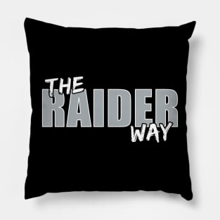 The Raider Way Pillow