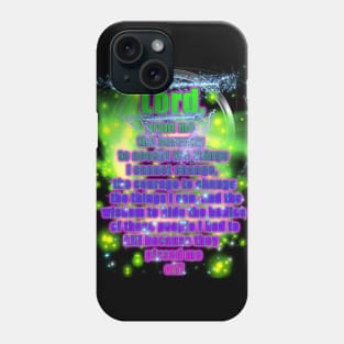 Serenity Prayer for Reality Phone Case