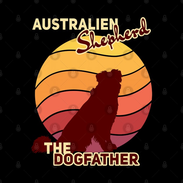 Australien Shepherd The Dogfather by DePit DeSign