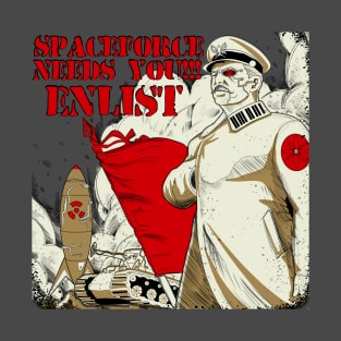 Space Force Enlist T-Shirt