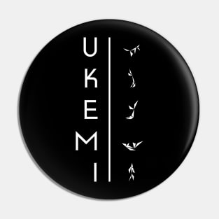 Ukemi - Martial arts T-shirt for Judo and Aikido Fans Pin