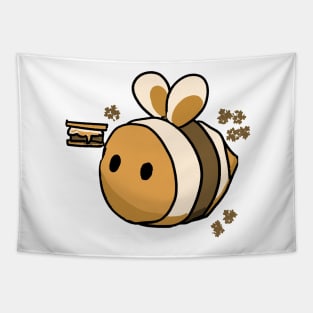 Smores Bee Tapestry