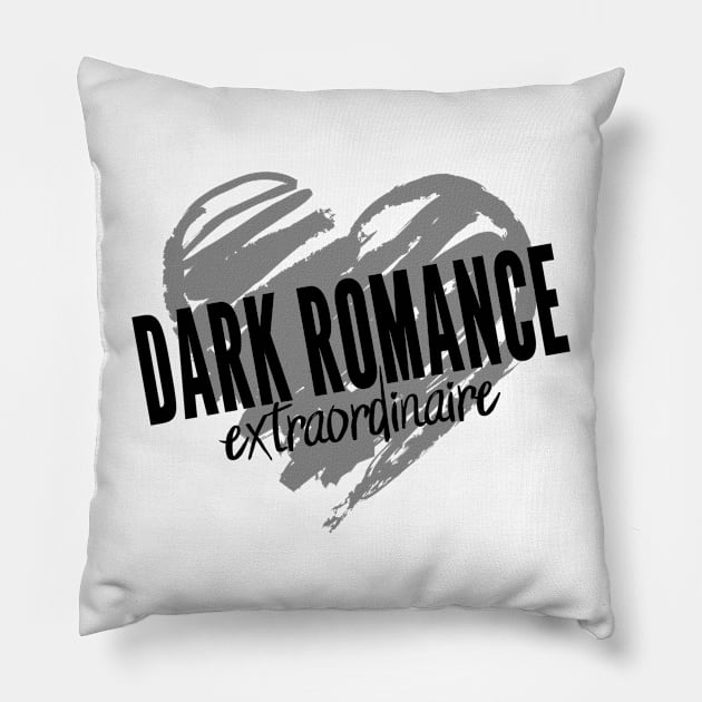 Dark Romance Extraordinaire Pillow by Author Gemma James