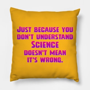 Just because you don't understand Pillow