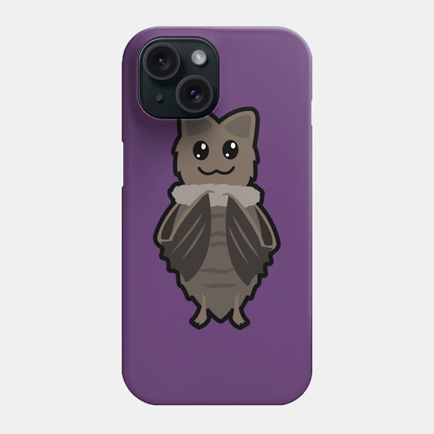 Cute & Fuzzy Bat Phone Case by DaTacoX