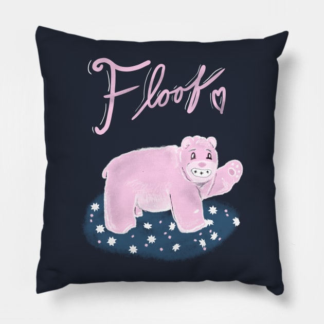 Floof <3 Pillow by smashythebear