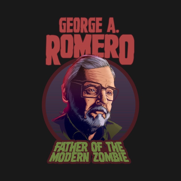 George A. Romero by Creepsandbabes