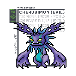 digimon vb cherubimon evil T-Shirt