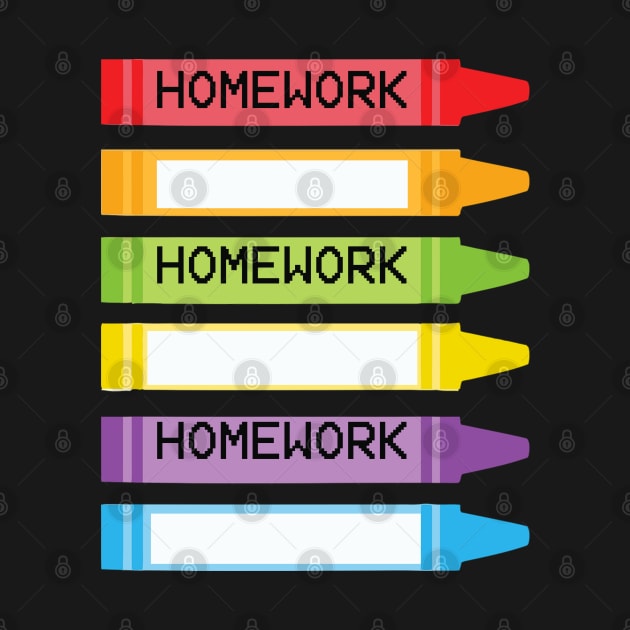 SCHOOL STICKERS, CUTE HOMEWORK STICKERS by tamdevo1