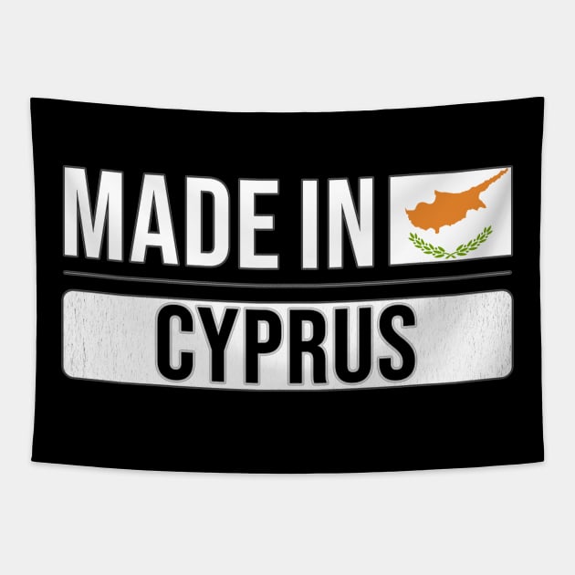 Made In Cyprus - Gift for Cypriot With Roots From Cyprus Tapestry by Country Flags