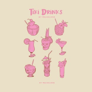 tiki drinks T-Shirt