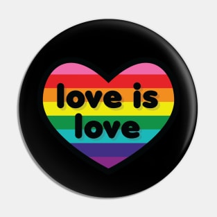 Love is love [Rainbow] Pin