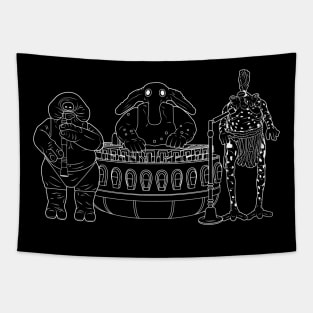 Vintage Collector - Jizz-Wailing Band Tapestry