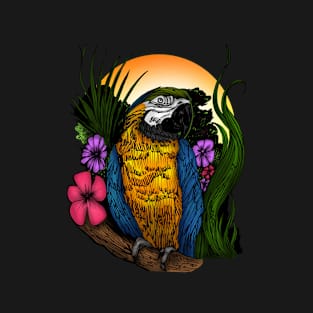 Tropical Parrot T-Shirt