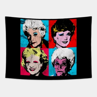 Warhol Golden Girls Tapestry