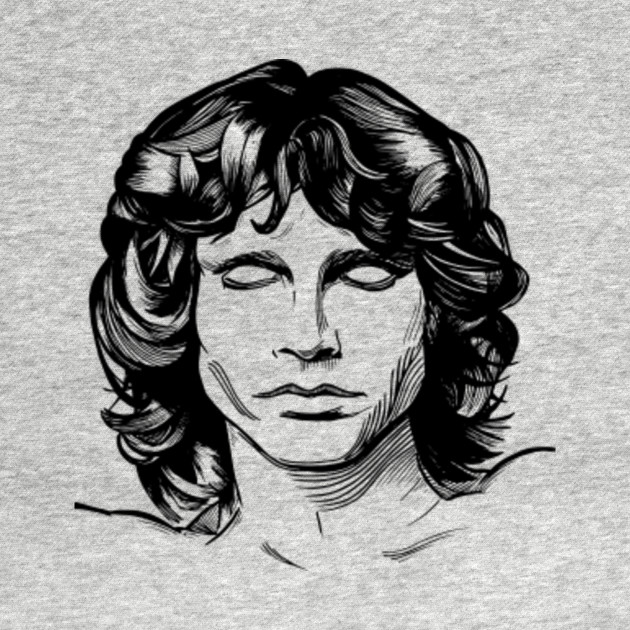 Disover jim morrison - Jim Morrisson - T-Shirt