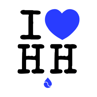 I Love Hydro Homies Black T-Shirt