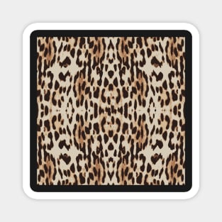 Leopard Faux Print Beautiful Animal Lover Pattern Magnet