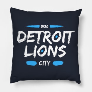 DETROIT LIONS SINCE 1930 Pillow