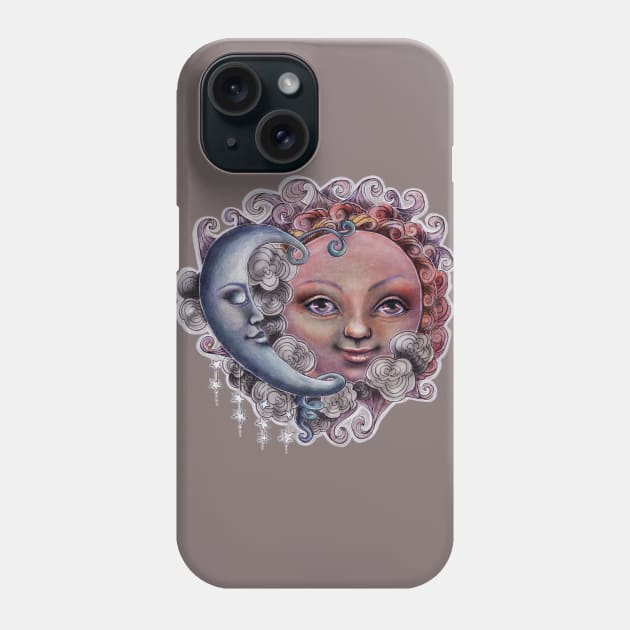 Love you to the moon and back Phone Case by selandrian