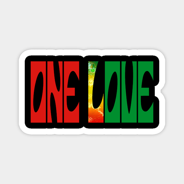 Reggae Love Magnet by almosthome