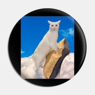 Falkor Cat Pin