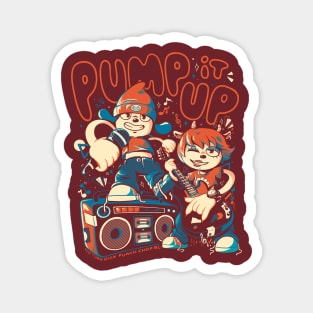 Pump It Up - Retro Game Geek Gift Magnet