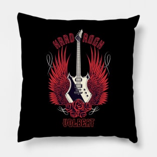 Fly Wings Guitar Volbeat Pillow