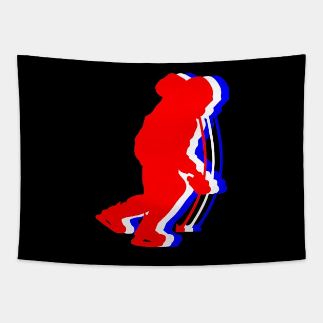 USA Stick Bend Tapestry by aepoc