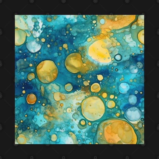 Abstract oil and water mix background by Russell102