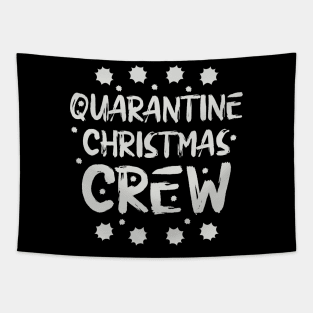 Quarantine Christmas Crew Tapestry