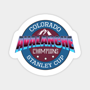 Colorado Avalanche NHL Champions 2022 Magnet