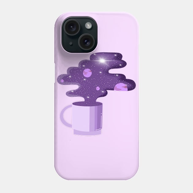 A pruple mug Phone Case by Miruna Mares