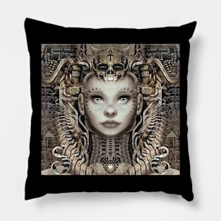 scorpion queen Pillow