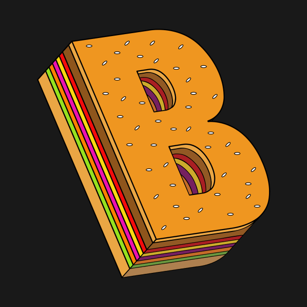 B BURGER by Reptileando