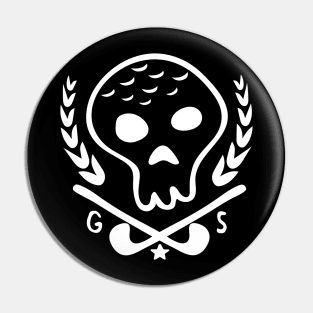 Golf Skeleton Pin