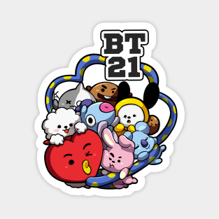 BT21 Hug Magnet