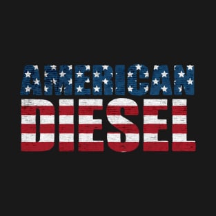 Flag american diesel T-Shirt