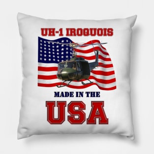 UH-1 Iroquois Made in the USA Pillow