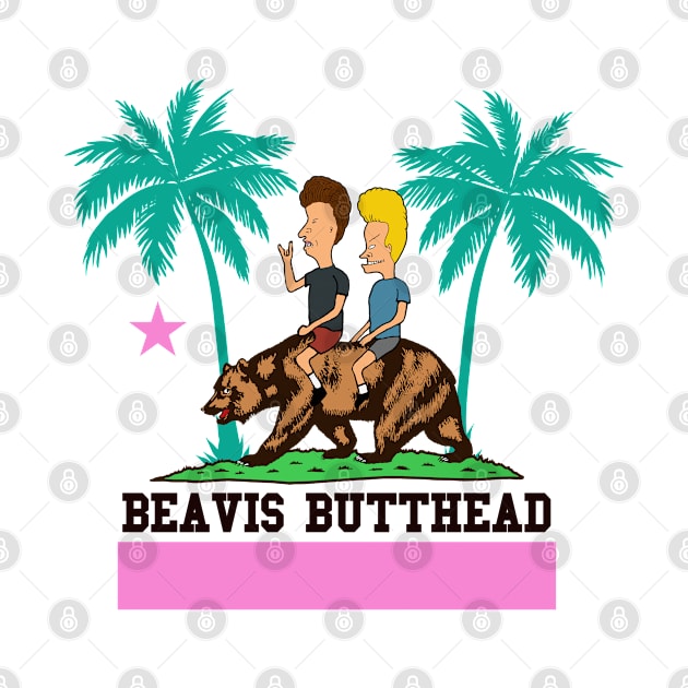 Beavis and Butthead riding California by WorldsFair